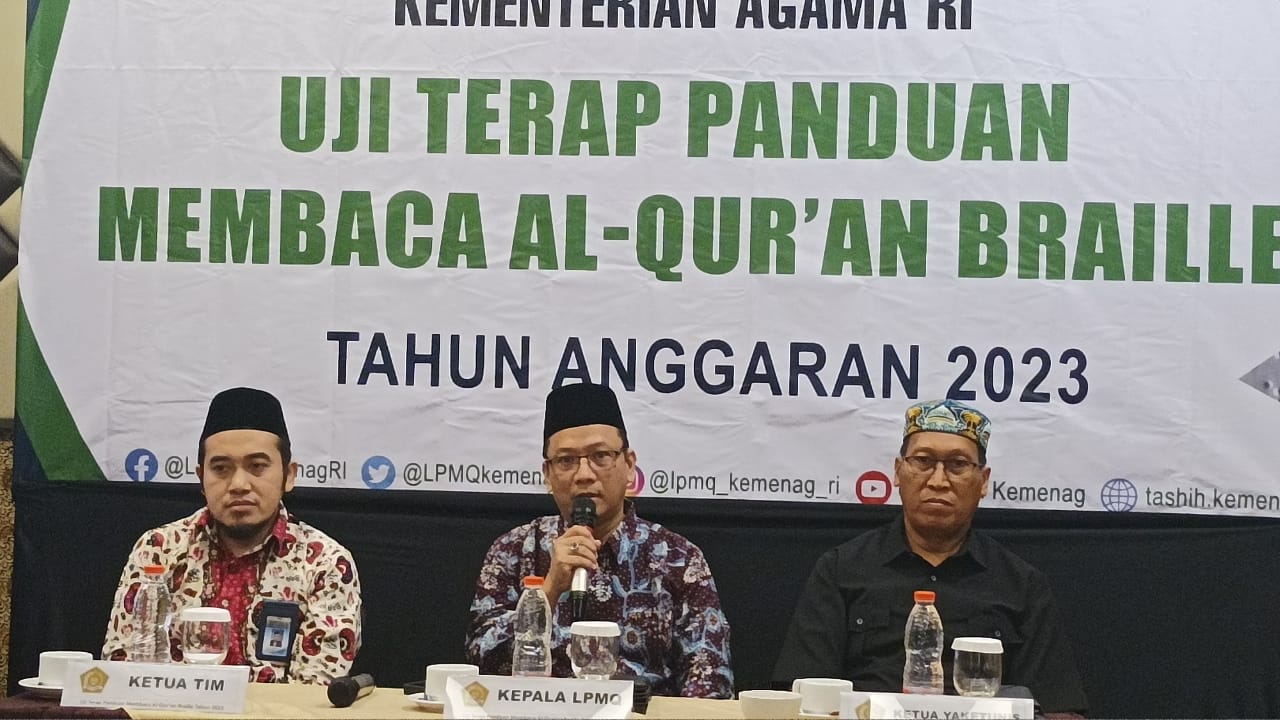 Duta Mushaf Al-Qur’an Braille Indonesia