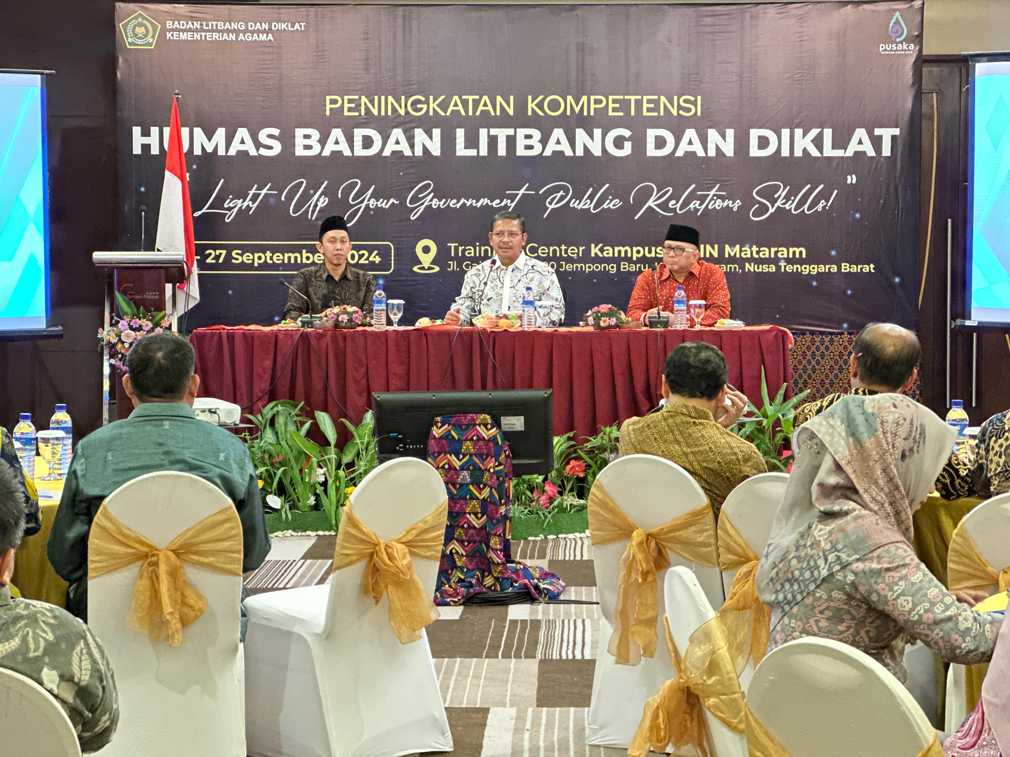 Kaban Suyitno Dorong Humas Tingkatkan Kreativitas dan Empati dalam Publikasi