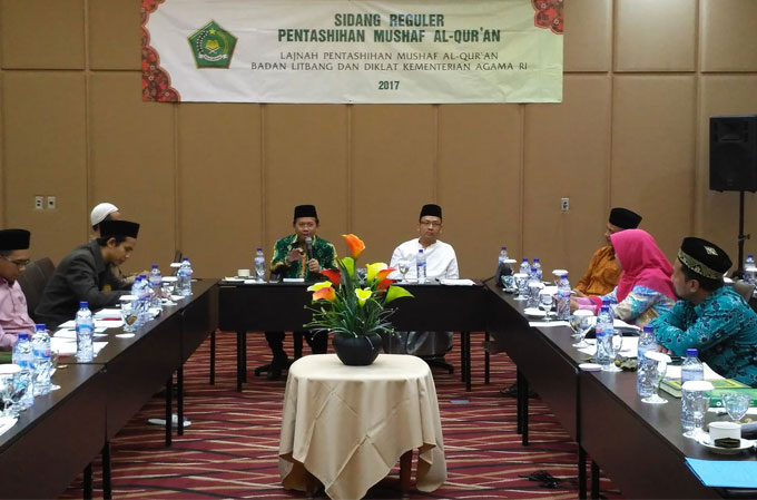 Kepala LPMQ Membuka Sidang Reguler Pentashihan ke-7