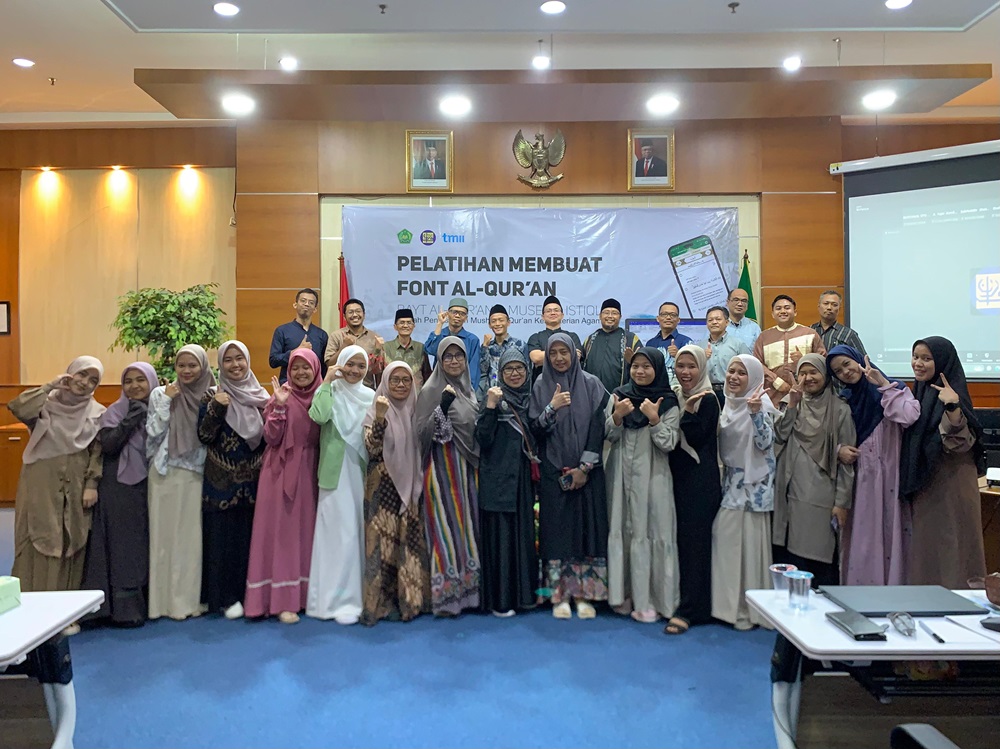 Dukung Pengembangan Digitalisasi Al-Qur'an, BQMI Adakan Pelatihan Pembuatan Font Arab Digital