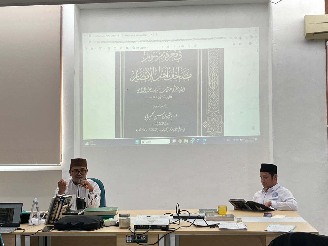 Pentashih Mulai Adakan Kajian Rutin al-Muqni’, Zainal: “Kejar!”