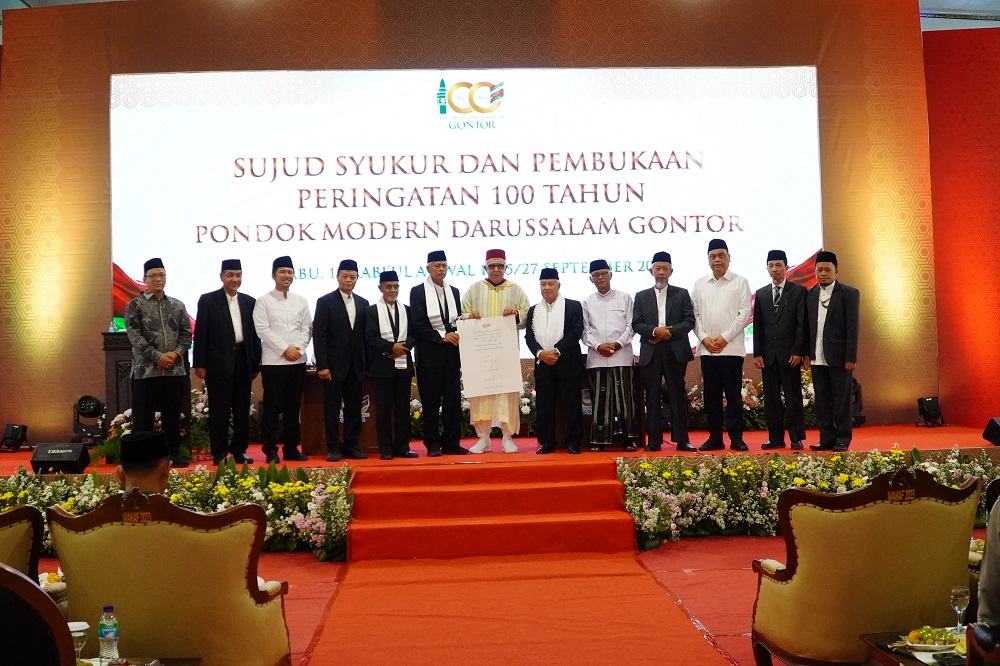 Hadiri Milad Satu Abad, Kepala LPMQ Dukung Penuh Penulisan Mushaf Al-Qur'an Gontor