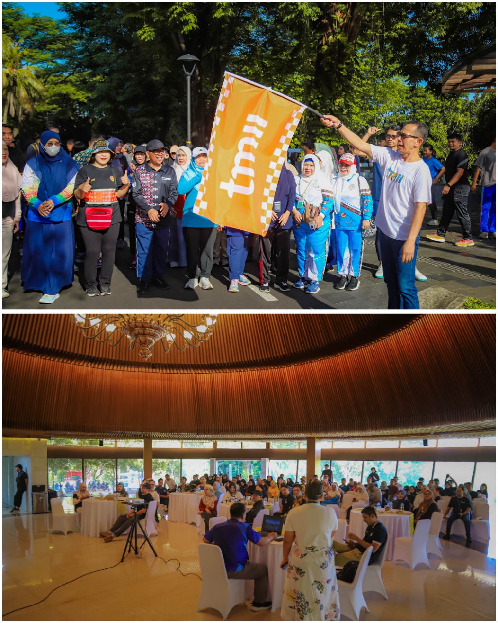 BQMI Berpartisipasi dalam Funwalk TMII Sambut Wisatawan Nataru