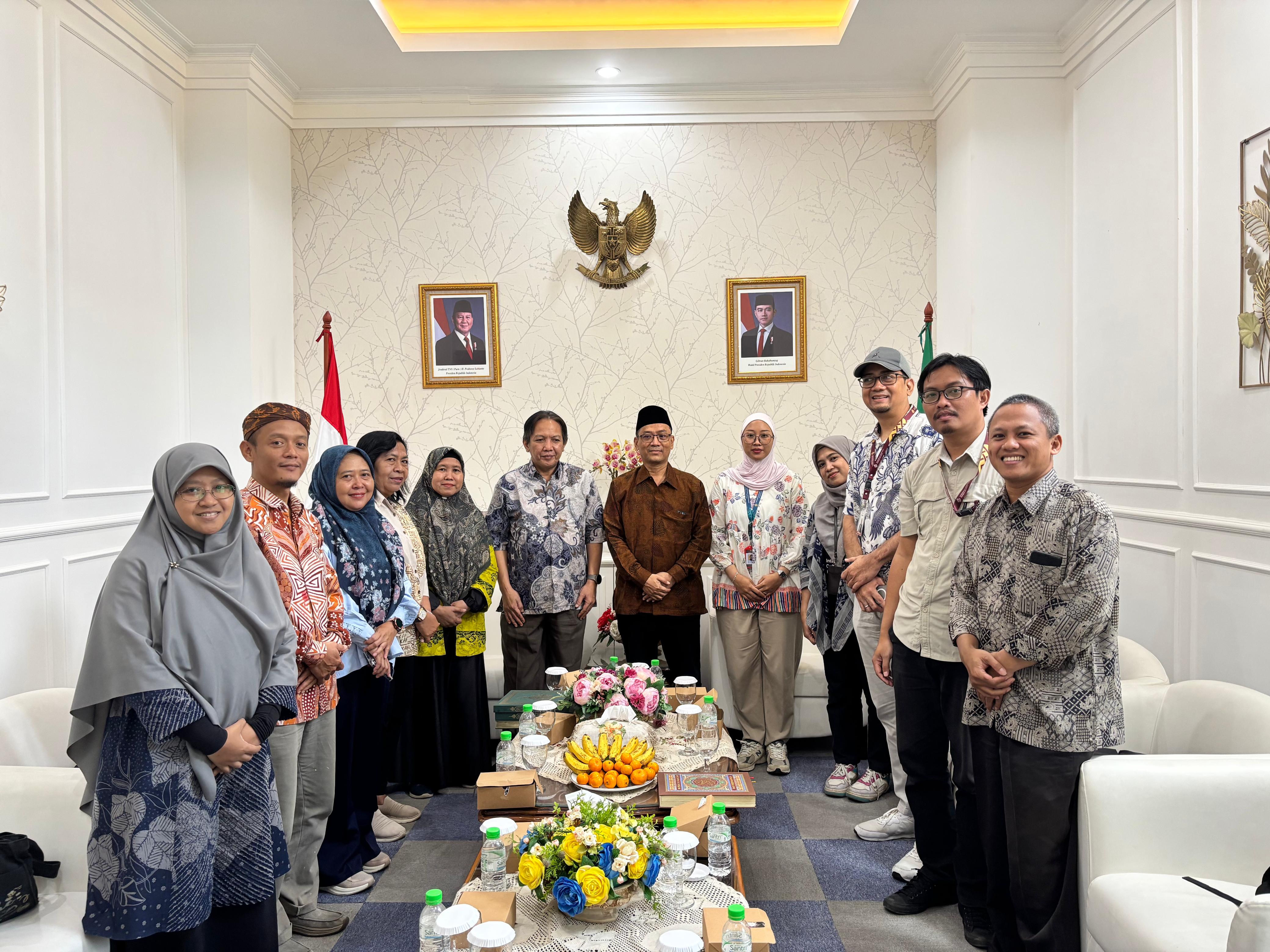 Audiensi Kementerian Kebudayaan Kepada LPMQ Bahas Peringatan 400 Tahun Syekh Yusuf Al-Makassari