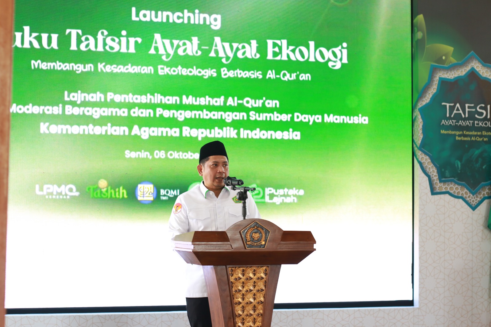 Kemenag Luncurkan Tafsir Ayat-Ayat Ekologi, Kepala BMBPSDM Serukan Kesadaran Spiritual