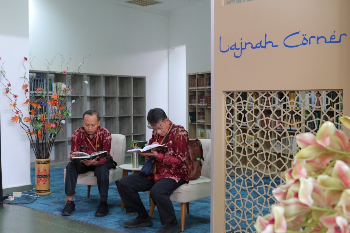 Peringati Hari Buku Sedunia, Perpustakaan LPMQ Sambut Kunjungan Studi Tiru dari BDK Semarang