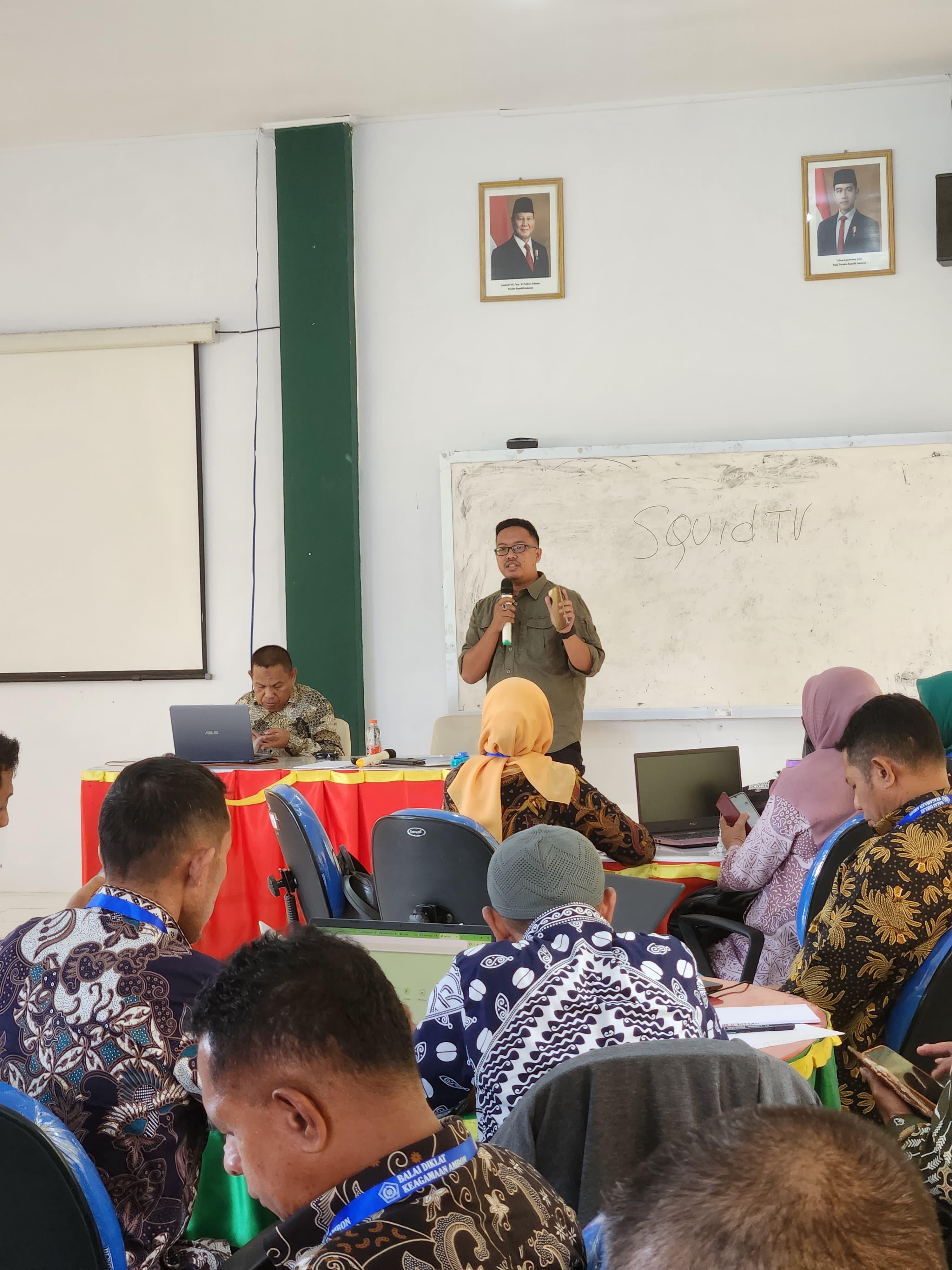 LPMQ Promosikan Aplikasi Quran Kemenag di Ambon