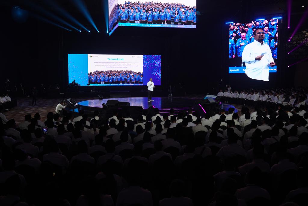 Di Hadapan 4000 ASN Kemenag, Ini Dua Pesan Gus Men Jelang Pemilu 2024