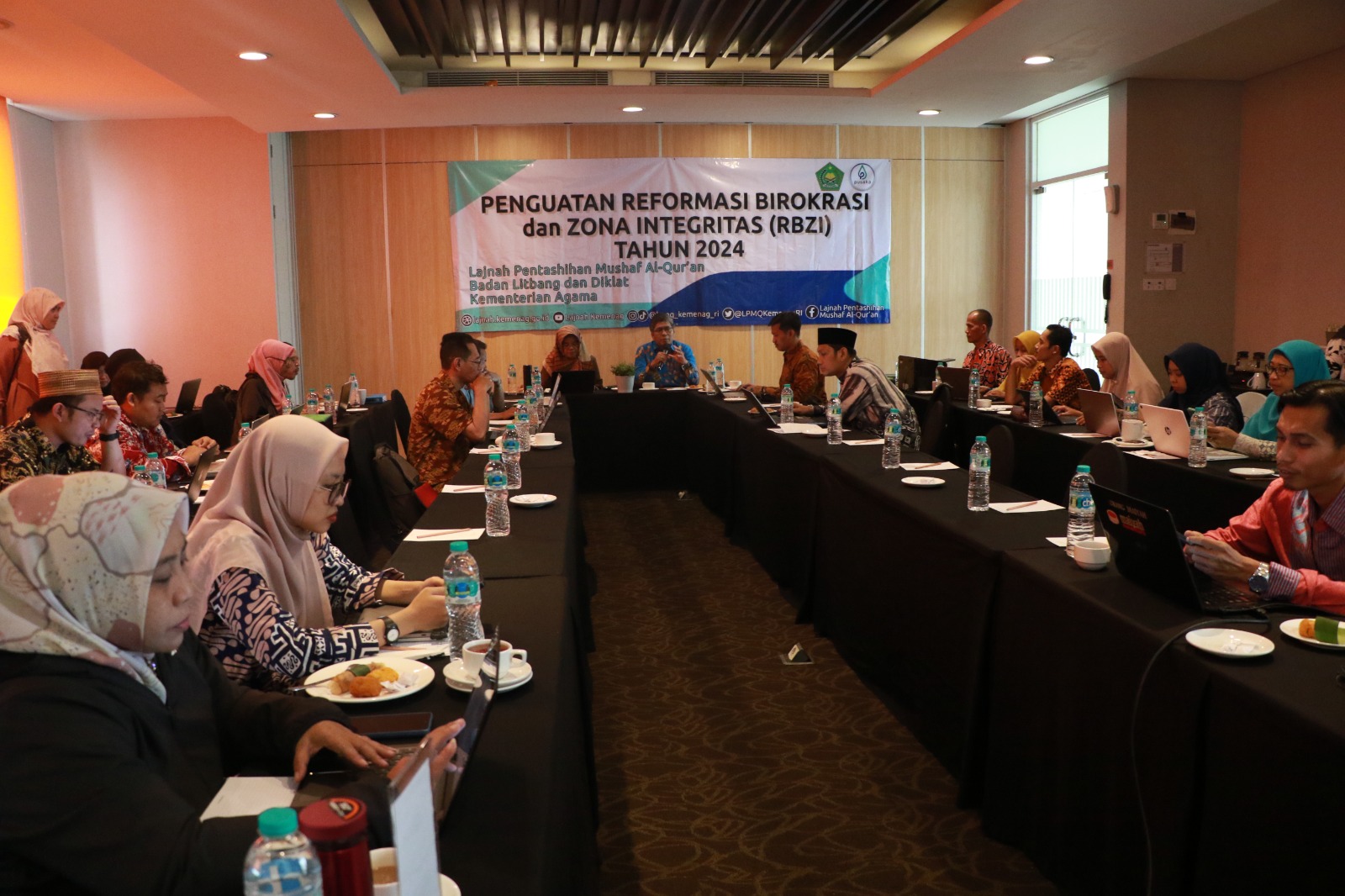 Gelar Penguatan RBZI, Kasubbag TU LPMQ Tekankan Kerja Sama Tim Yang Solid
