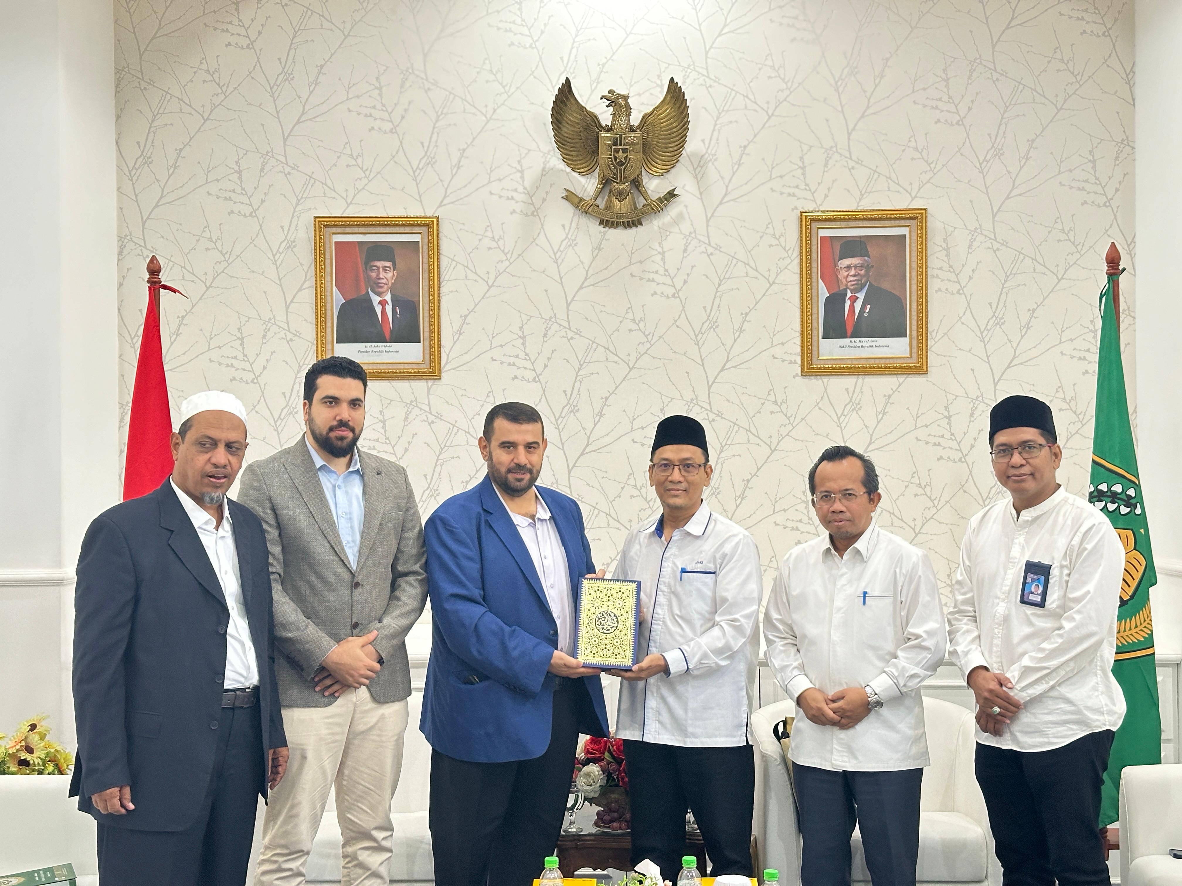 Kepala LPMQ Terima Kunjungan Tim Penyusun Mushaf Al-Ummah Turki
