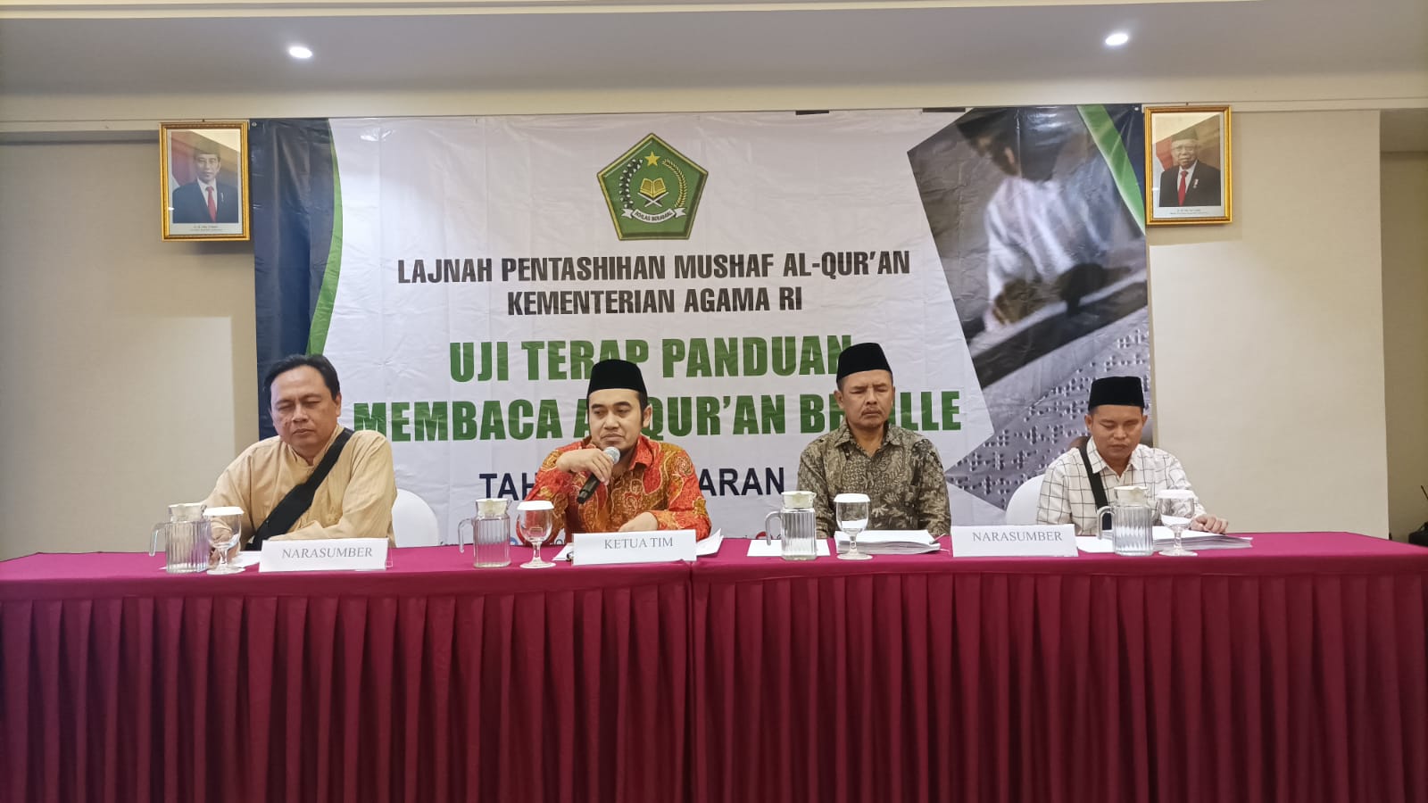 LPMQ Menyelenggarakan Uji Terap Panduan Membaca Braille di Kota Semarang 