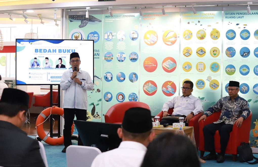 LPMQ dan KKP Adakan Bedah Buku Samudra "Kekayaan Alam yang Tersimpan"