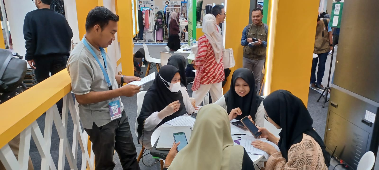 Challenge Tashih Berhasil Sedot Antusiasme Pengunjung Dev-X