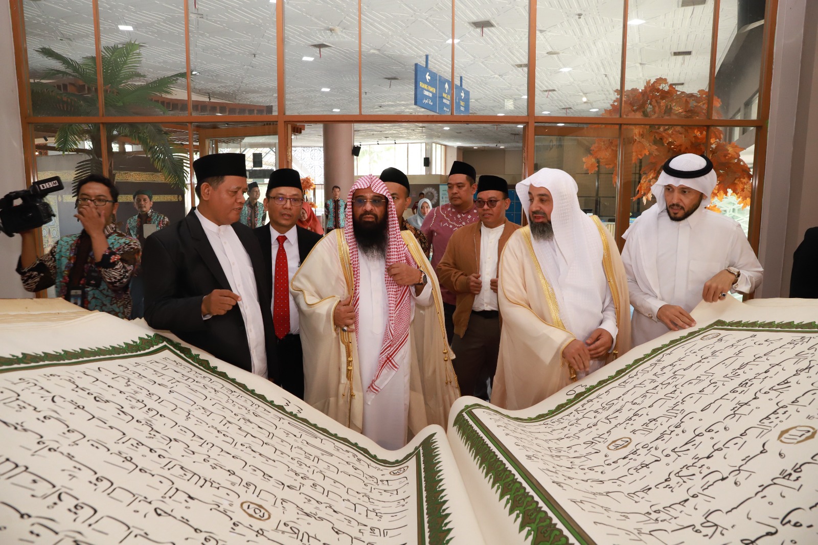 Berkunjung ke Bayt Al-Qur’an & Museum Istiqlal, Syekh Awad kagum dengan besarnya perhatian Pemerintah RI terhadap Al-Qur'an 