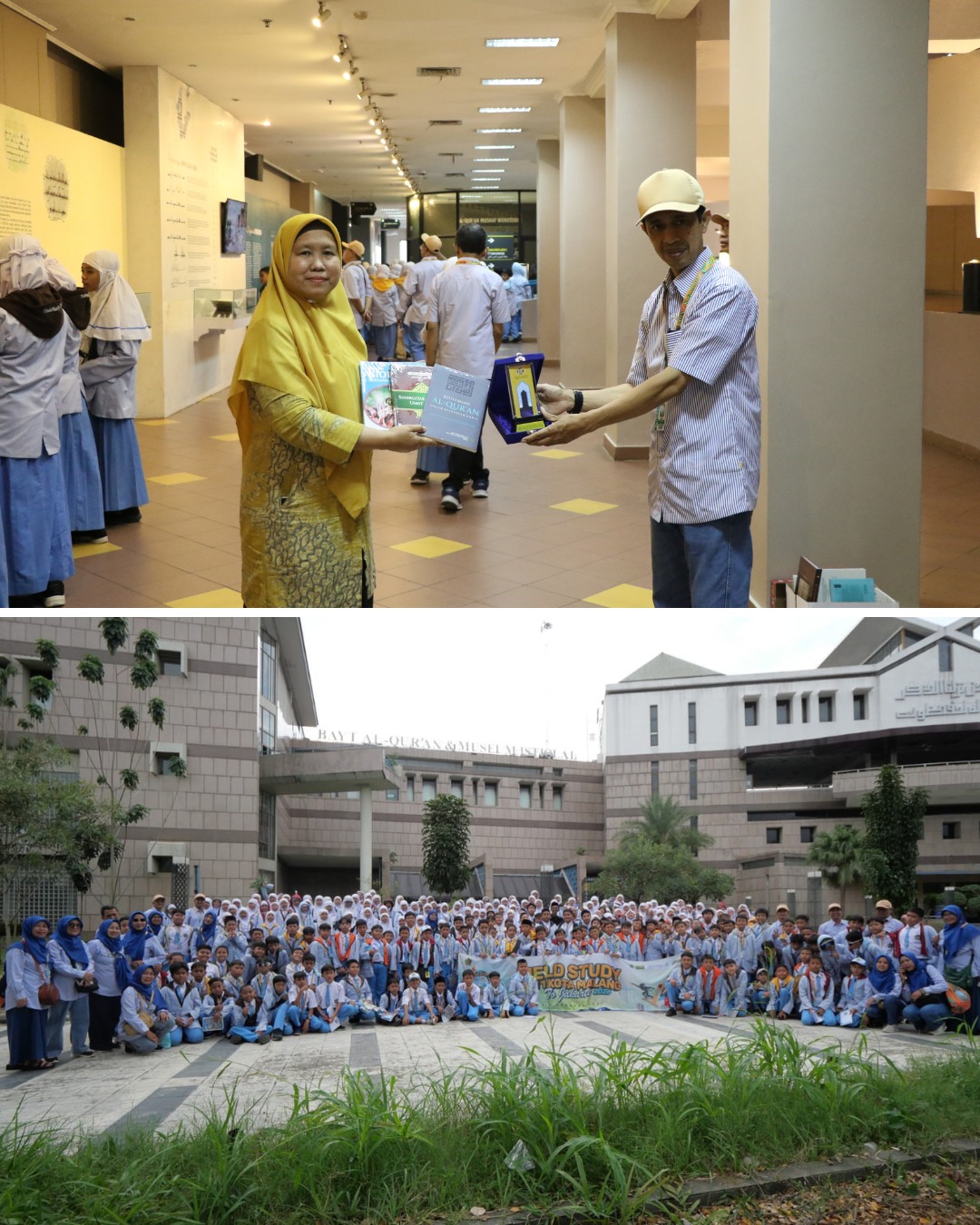 MIN 1 Kota Malang Kembali Laksanakan Kunjungan Rutin Tahunan ke Bayt Al-Qur’an & Museum Istiqlal (BQMI)