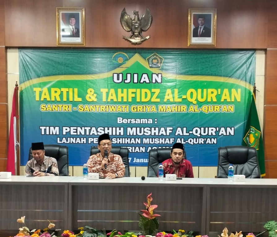 LPMQ Uji Tartil dan Tahfidz 60 Santri Yayasan Griya Mahir Al-Qur’an
