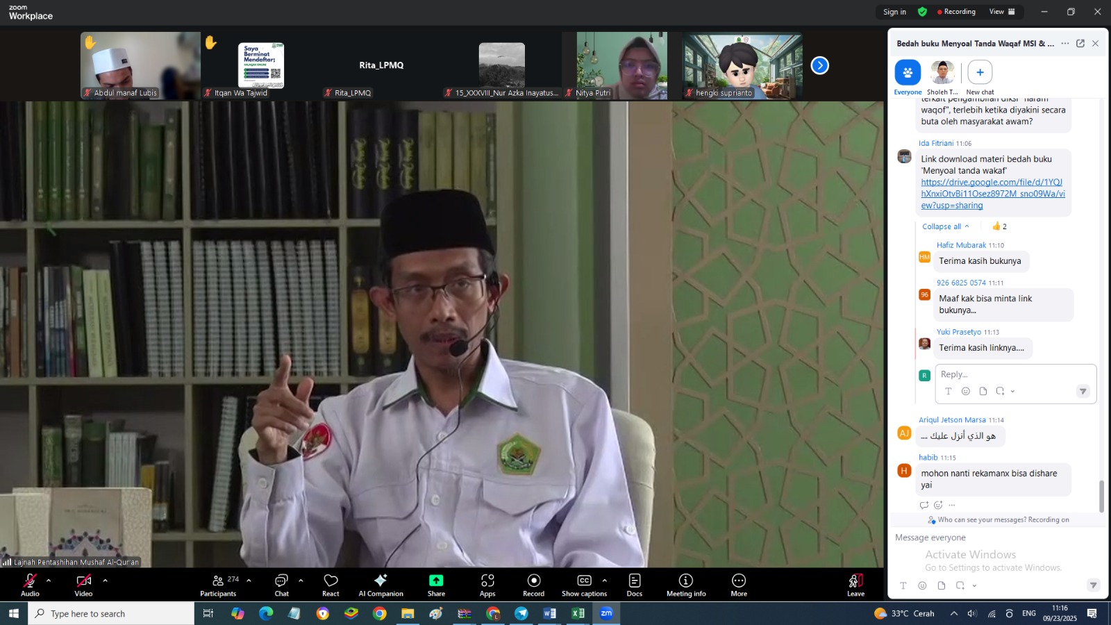 Menyoal Tanda Waqaf di Mushaf Al-Qur’an, Rozi: “Siapa Belum Ngerti Waqaf, Tak Dapat Memahami Al-Qur’an”