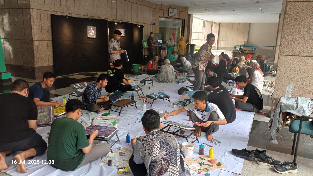 Edukasi Kaligrafi Untuk Menambah Skill Pegawai LPMQ