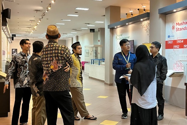 Lakukan Penelitian Al-Qur’an Braille, Dua Mahasiswa UIN Sunan Kalijaga Kunjungi Pusdoqu LPMQ