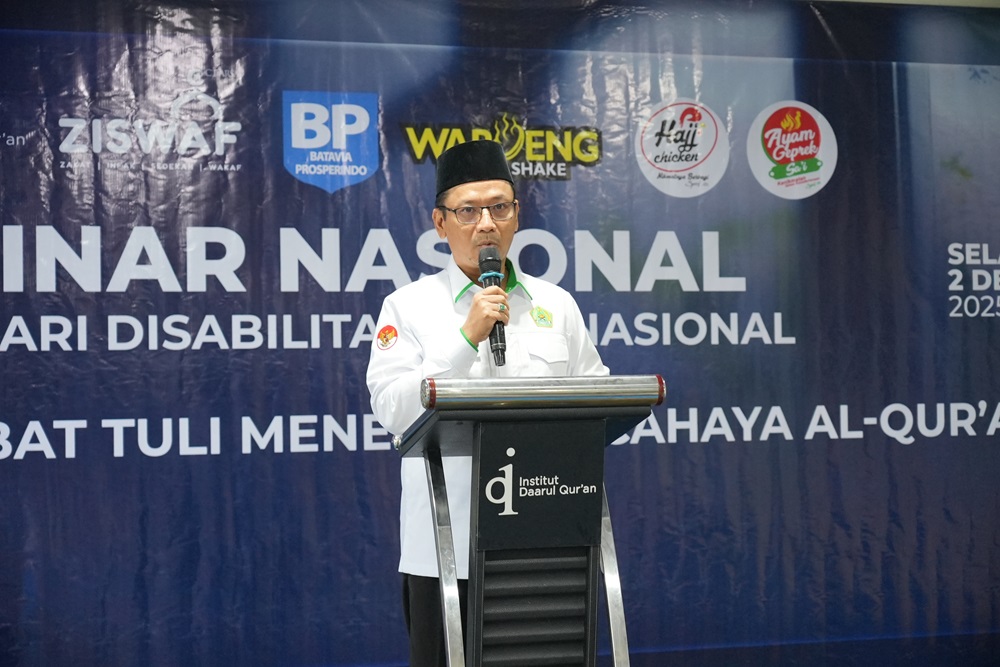 Kepala LPMQ Hadiri Peringatan Hari Disabilitas Internasional di Institut Darul Qur’an